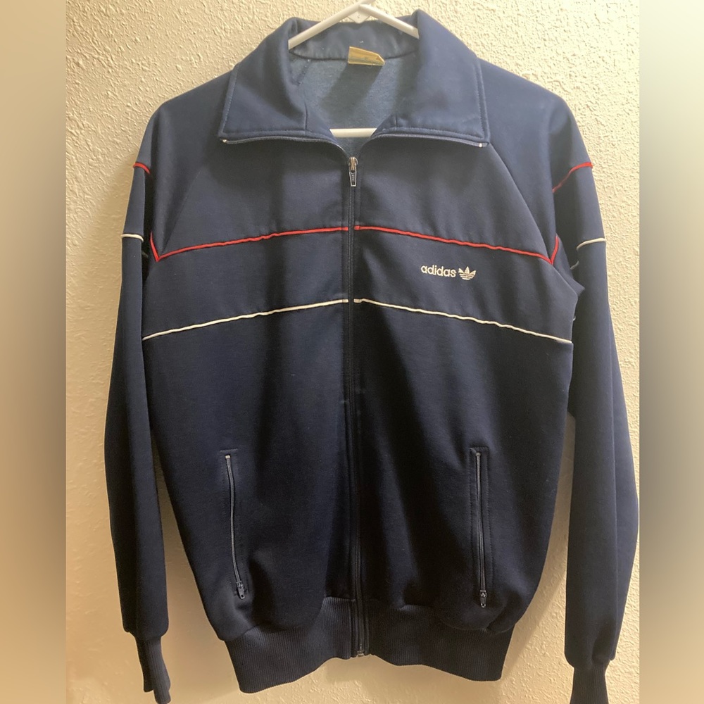 1970s/80s Vintage Adidas Men’s Track Suit Jacket